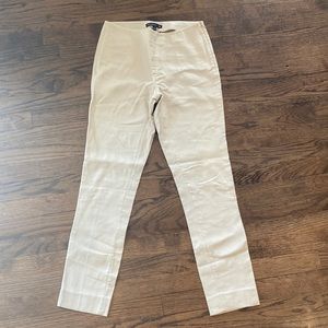 Banana republic madmen collection cream trouser size 2